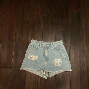 billabong X the salty blonde Jean shorts